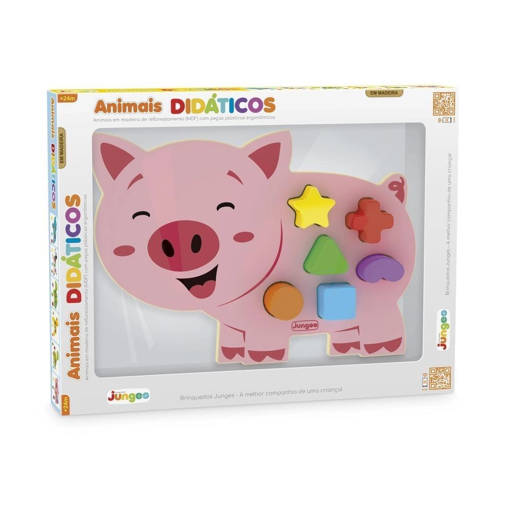 Animal didático porquinho - Junges