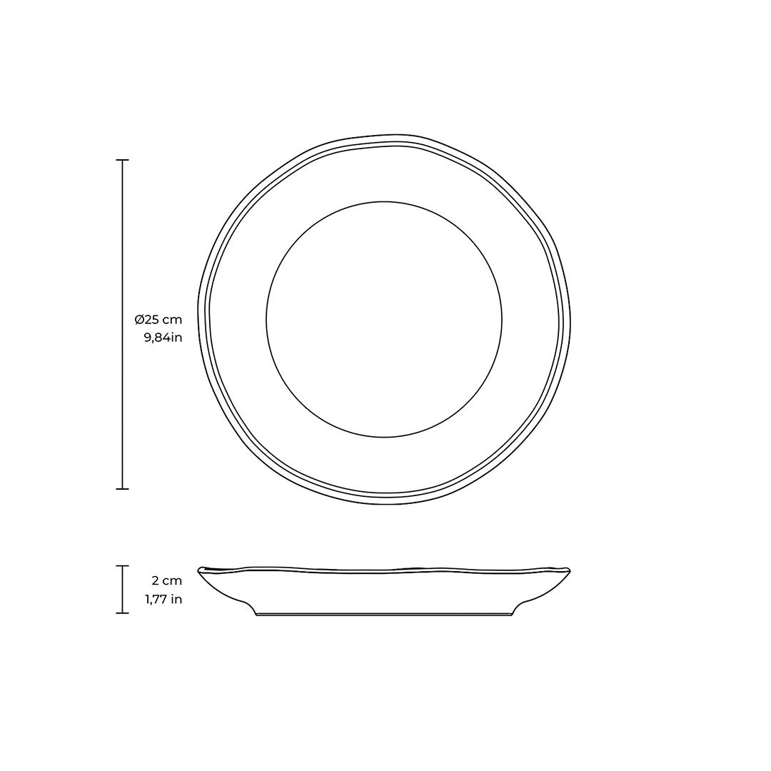 APARELHO JANTAR 16PCS DAILY HAPPY 2163821329B01 PORTO BRASIL