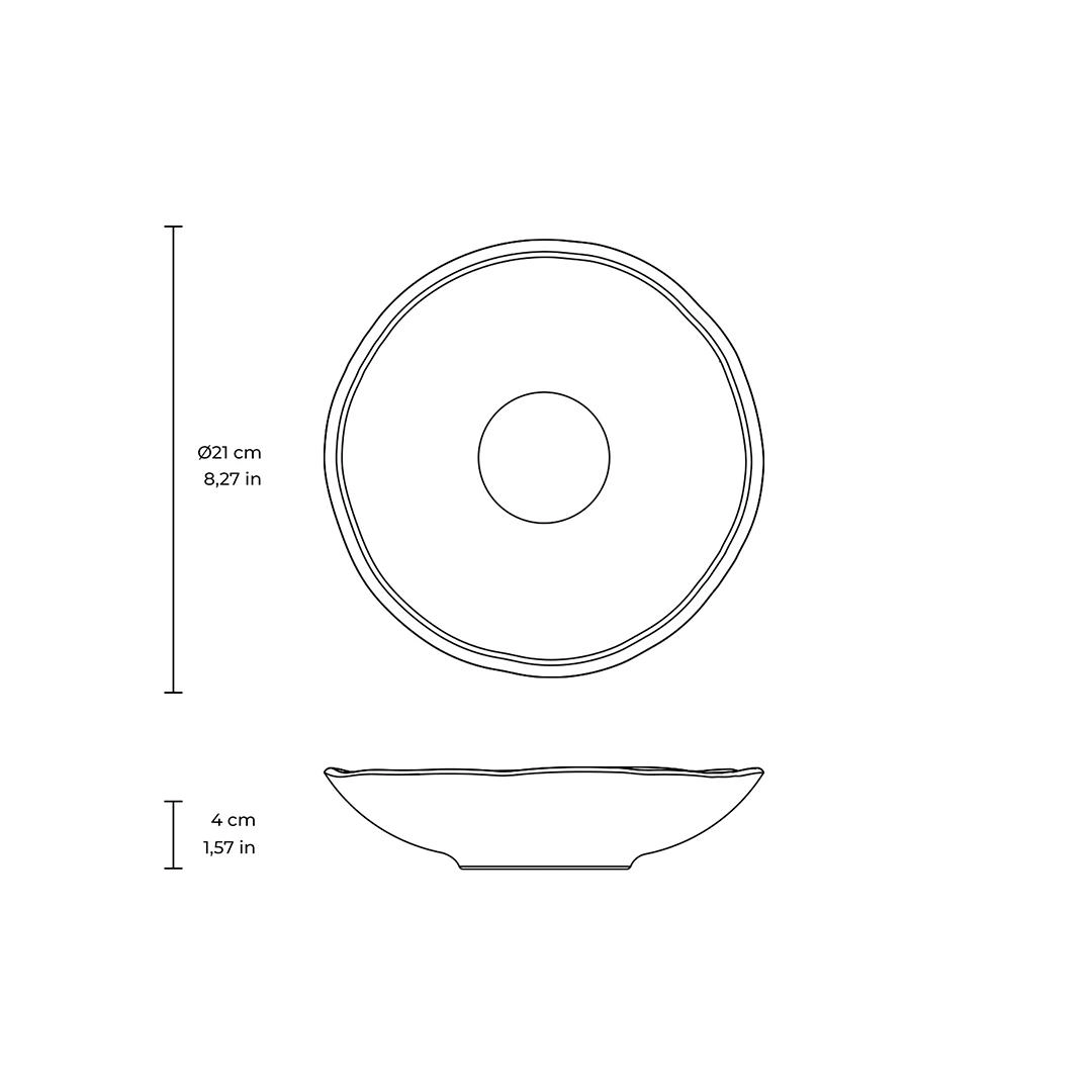 APARELHO JANTAR 16PCS DAILY HAPPY 2163821329B01 PORTO BRASIL