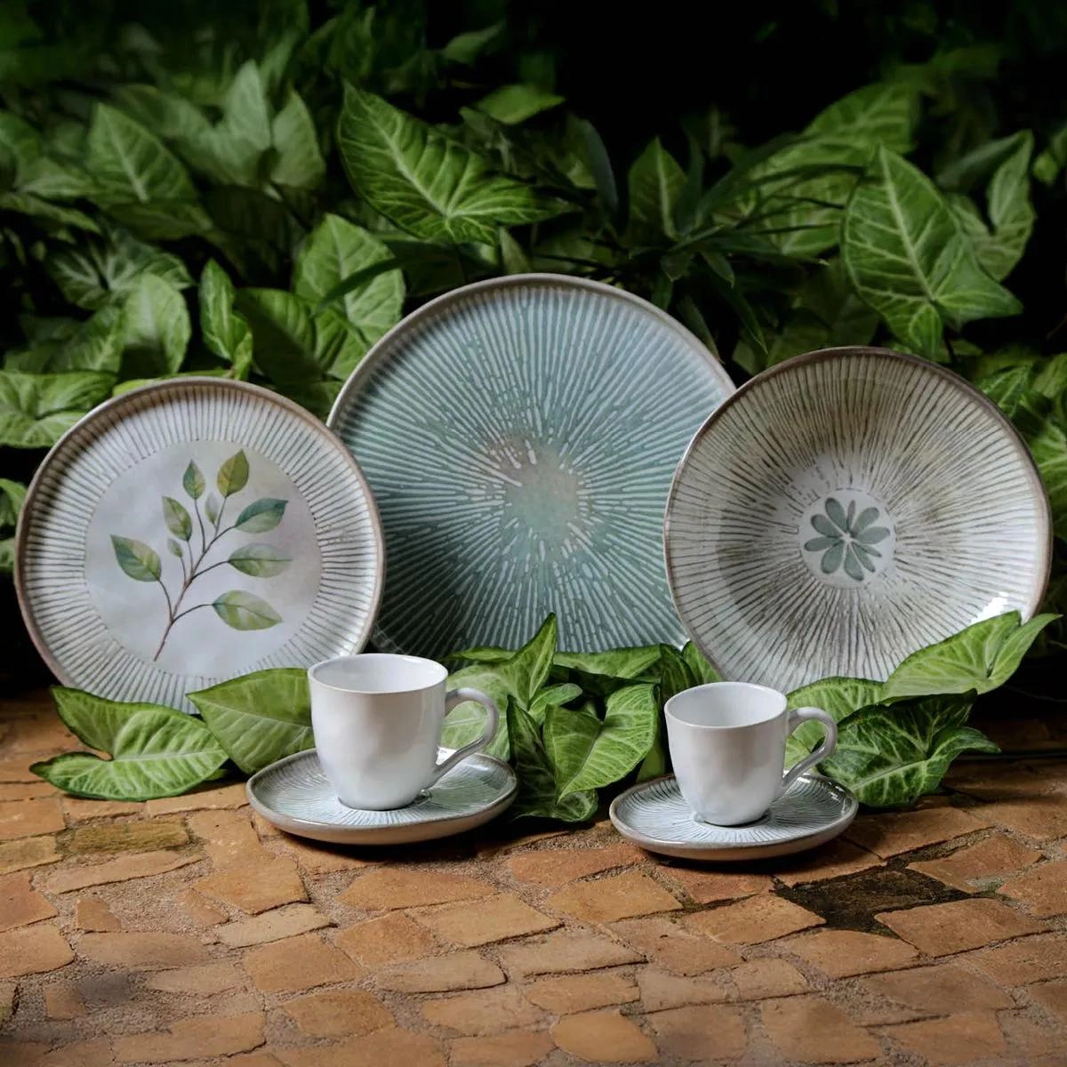 APARELHO JANTAR 30PCS BIO EVERGREEN 26901 PORTO BRASIL