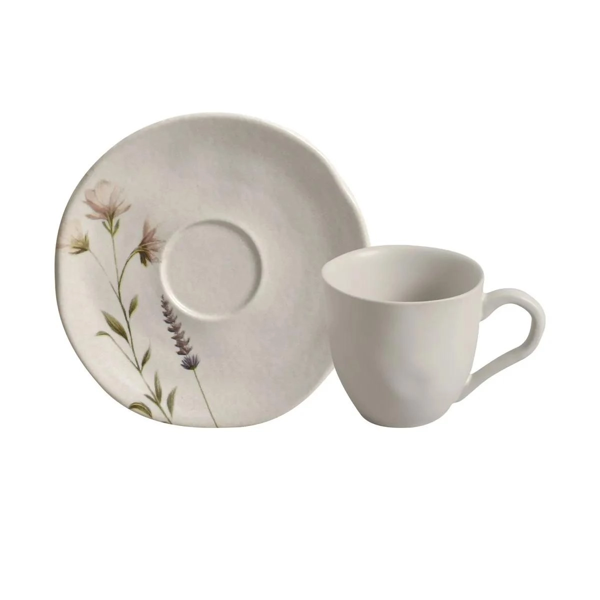 APARELHO JANTAR 30PCS ORGANICO LAVANDA PORTO BRASIL