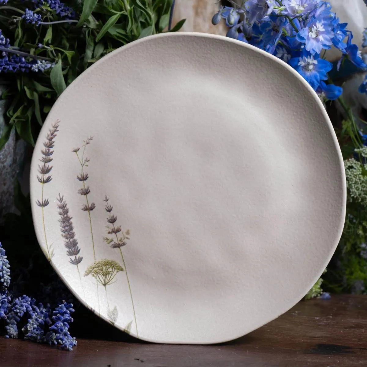 APARELHO JANTAR 30PCS ORGANICO LAVANDA PORTO BRASIL