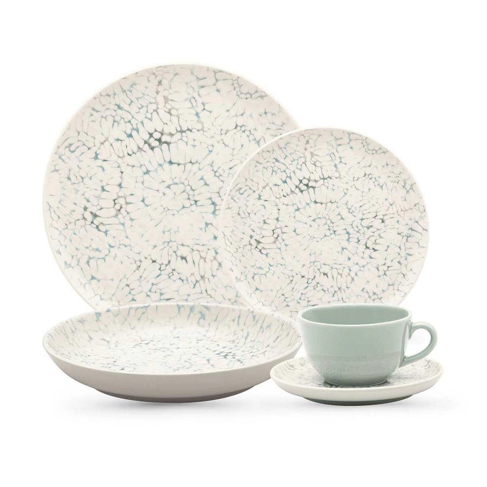 Aparelho Jantar 20pcs Tie Dye Oxford