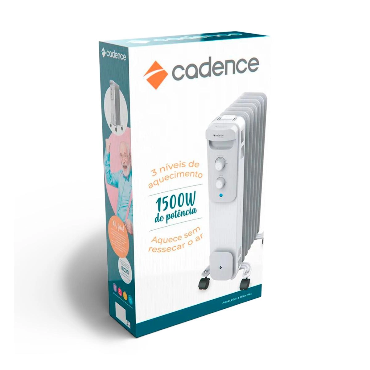 Aquecedor a óleo Max 220 V - Cadence