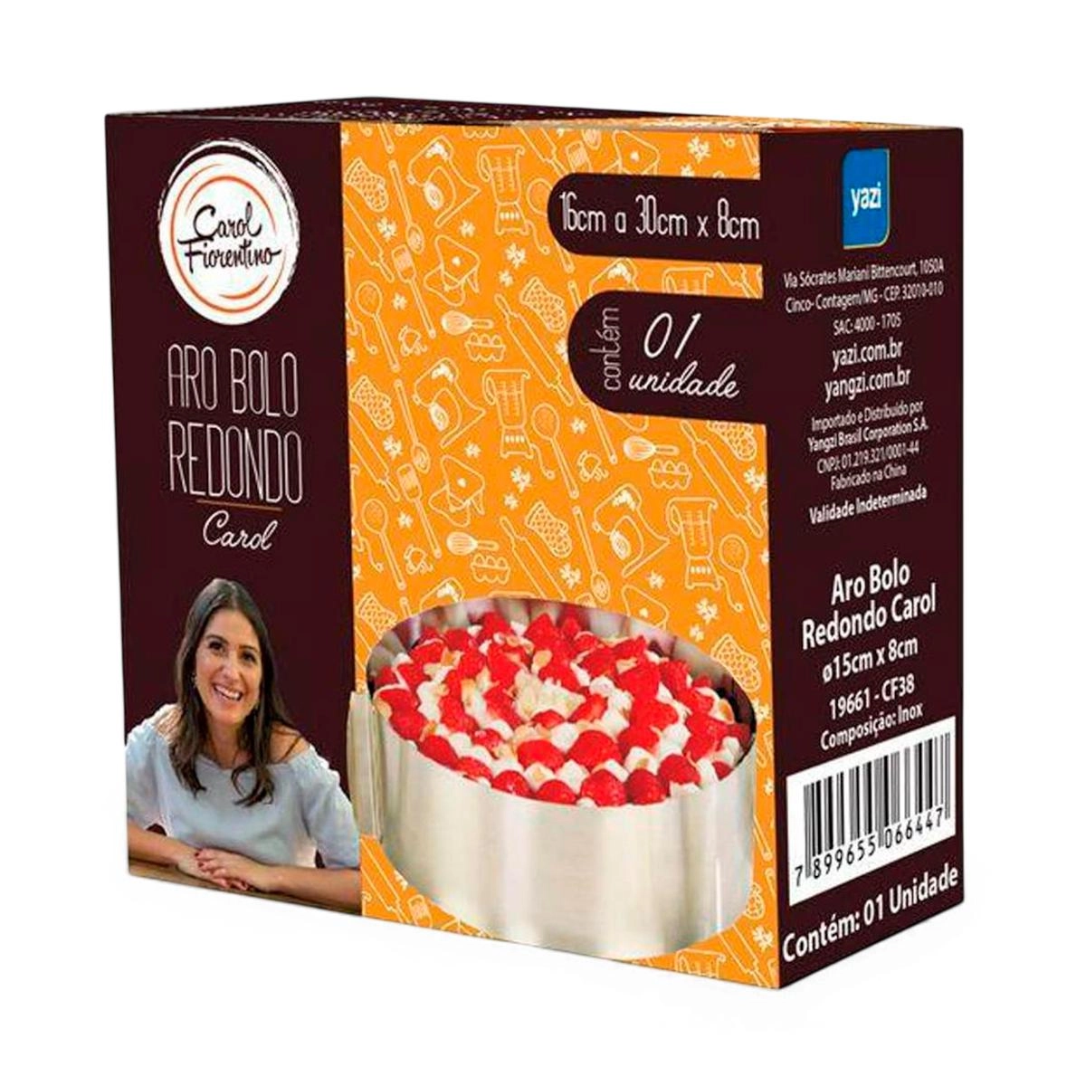 Aro para Bolo Redondo Carol Yangzi
