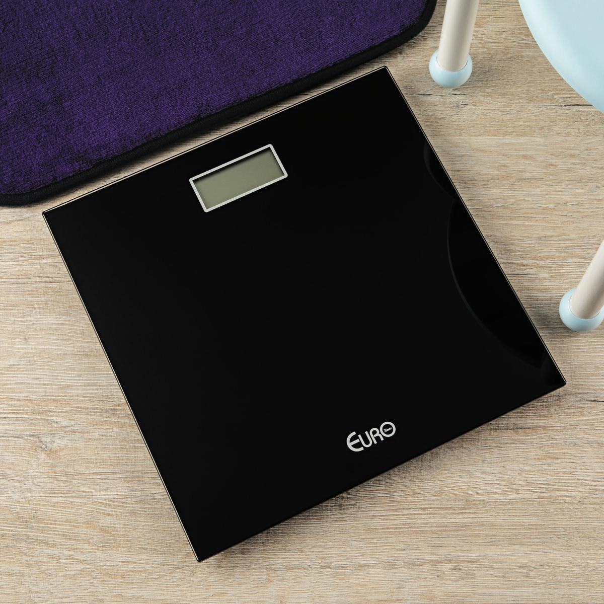 Balanca Digital Banheiro Euroinox- Preta