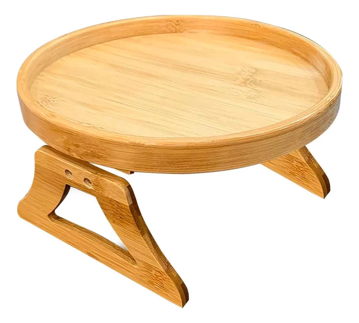 Bandeja de apoio para sofá madeira 25 cm - Dolce Home