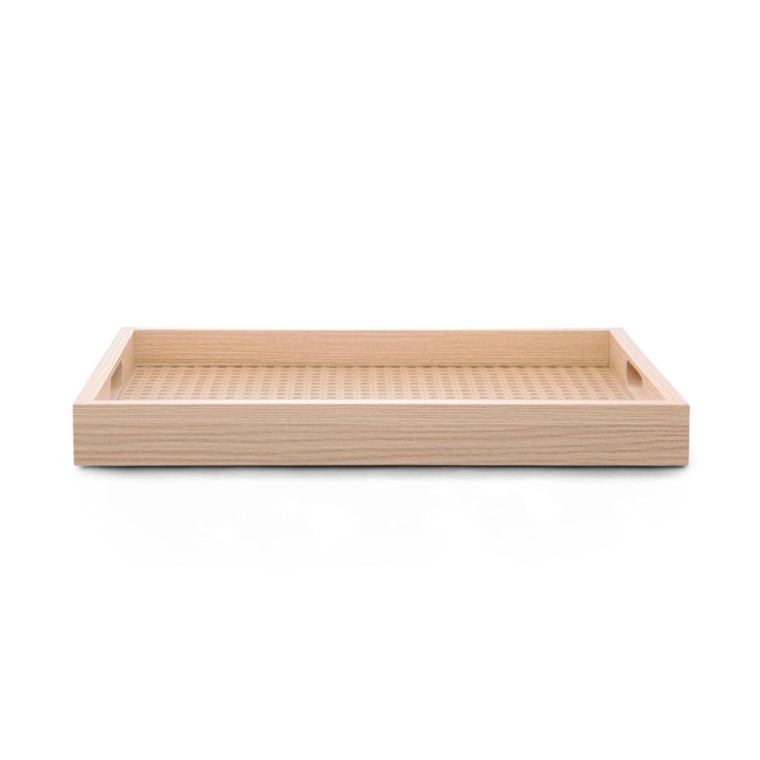 Bandeja Retangular Mdf C/ Fundo Trelica 40x30cm Lyor Design