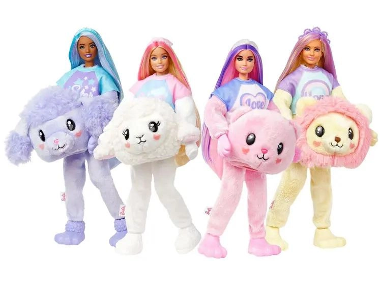 BARBIE CUTIE REVEAL CAMISETAS FOFAS HKR02 MATTEL