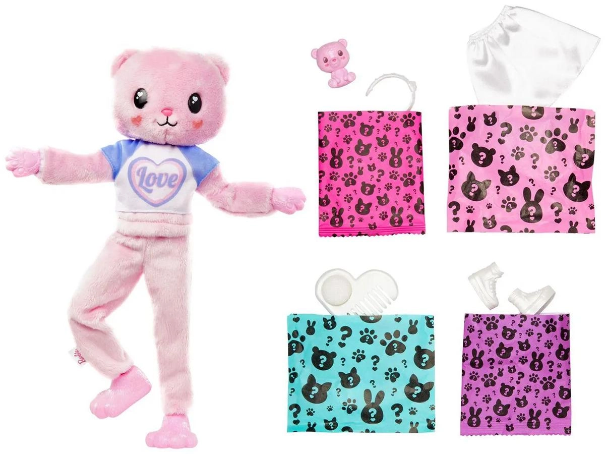 BARBIE CUTIE REVEAL CAMISETAS FOFAS HKR02 MATTEL