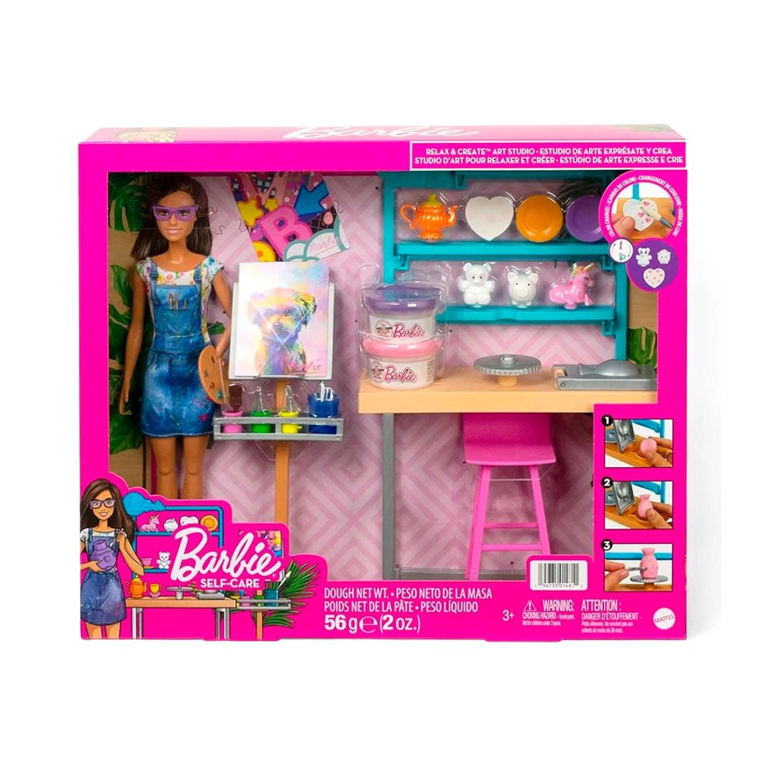 Barbie I Can Be Playset Estúdio de Arte Criativa Mattel