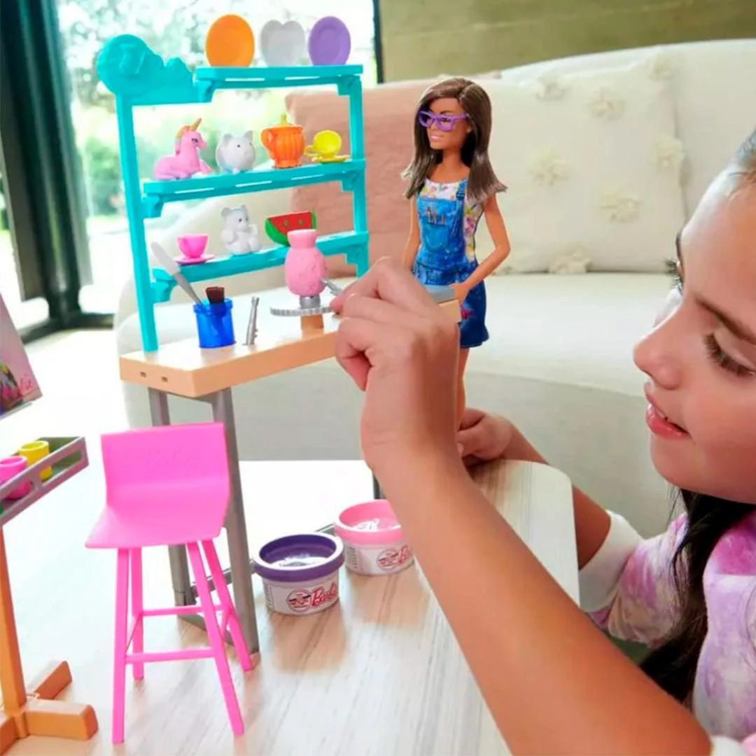 Barbie I Can Be Playset Estúdio de Arte Criativa Mattel