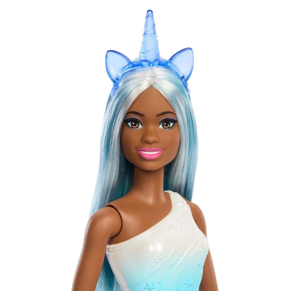 BARBIE UNICORNIO SAIA DE SONHO AZUL HRR14 MATTEL