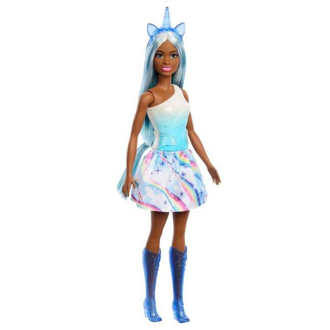 BARBIE UNICORNIO SAIA DE SONHO AZUL HRR14 MATTEL