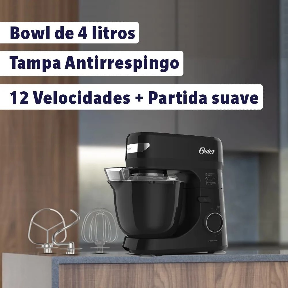 Batedeira Planetaria Black III 220v Oster