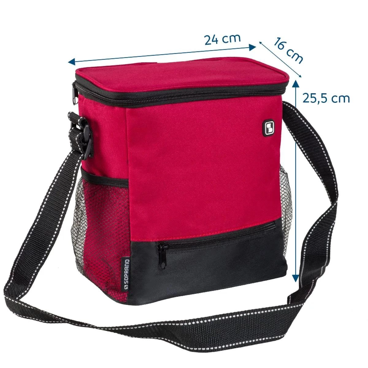 BOLSA TERMICA 09000017817 TROPICAL 7,5LTS VERMELHO SOPRANO