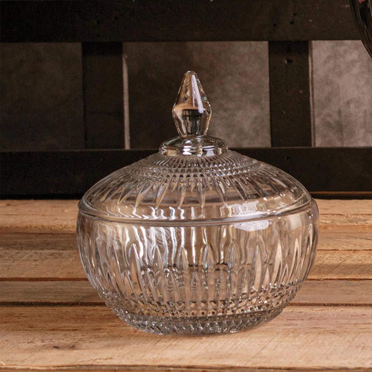 BOMBONIERE 27996 QUEEN 15CM CRISTAL CHUMBO ROJEMAC