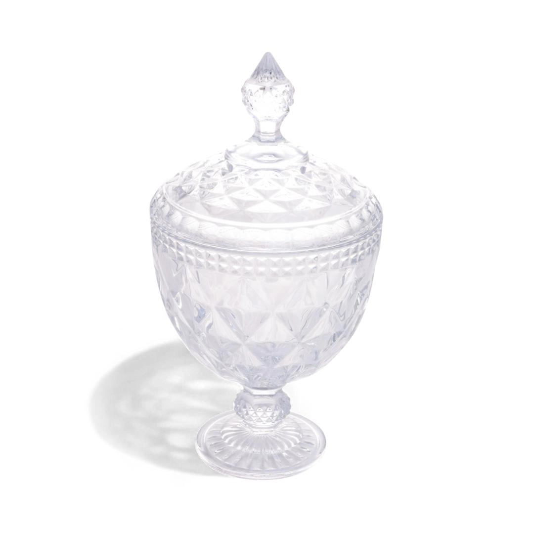 Bomboniere Diamond C/ Pe 28cm Cristal de Chumbo Lyor Design