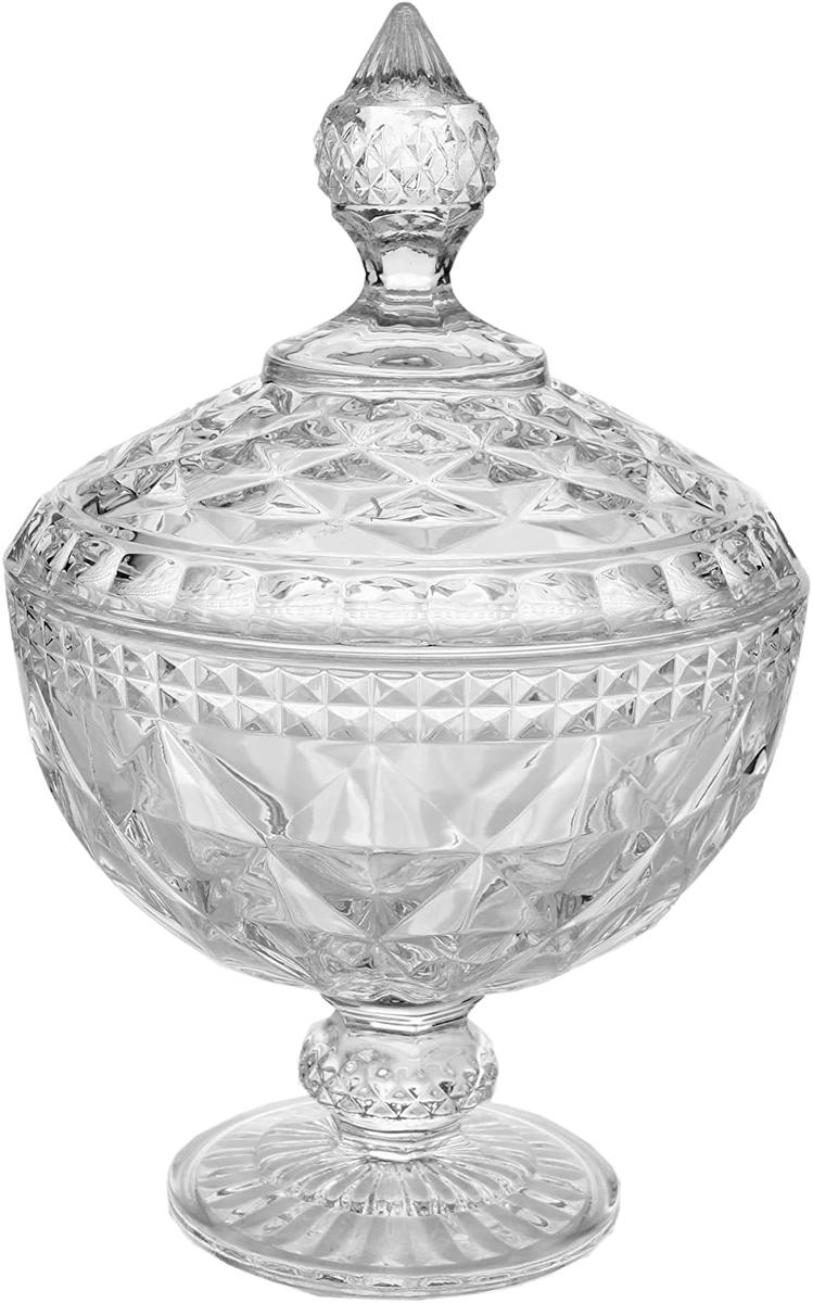 Bomboniere Diamond com Pé 23 cm Lyor Design