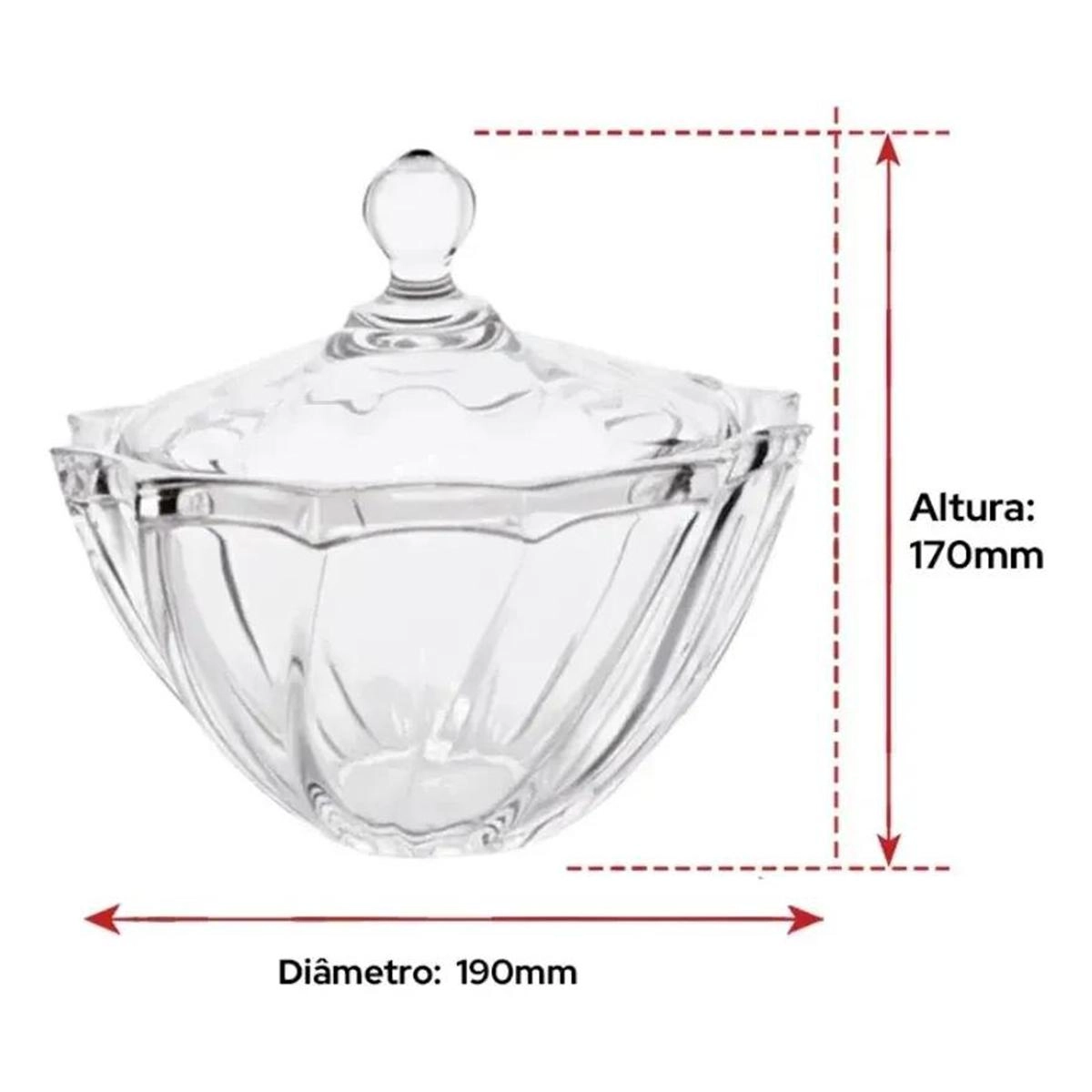 Bomboniere Dulce em cristal - Ruvolo