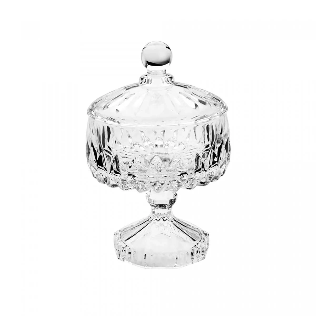 Bomboniere Louise 23cm Cristal Chumbo Rojemac