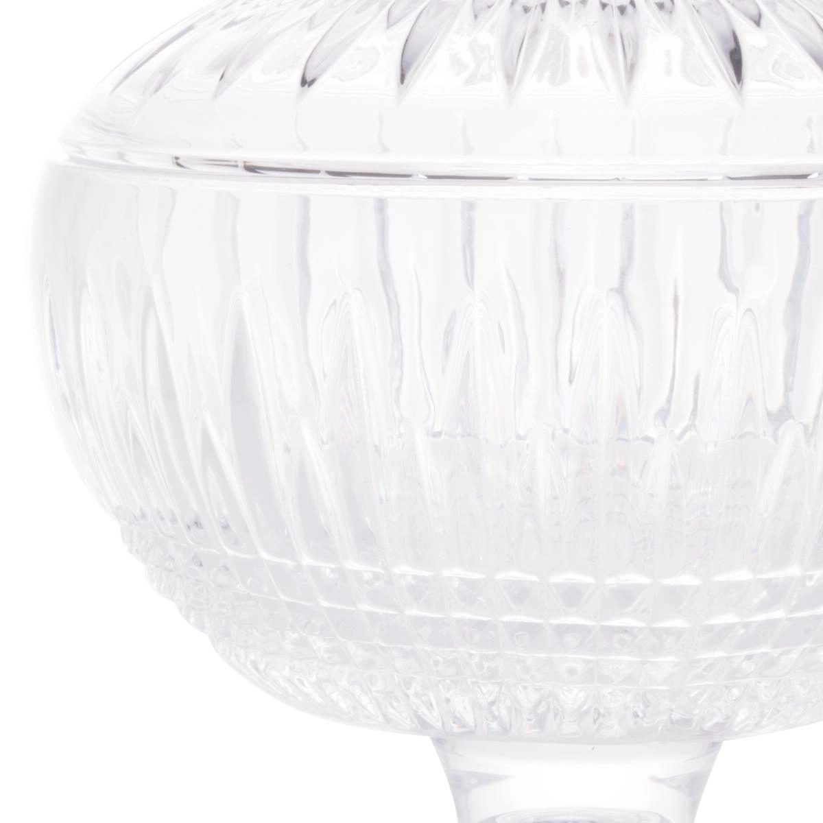 Bomboniere Queen 22cm Cristal Chumbo Rojemac