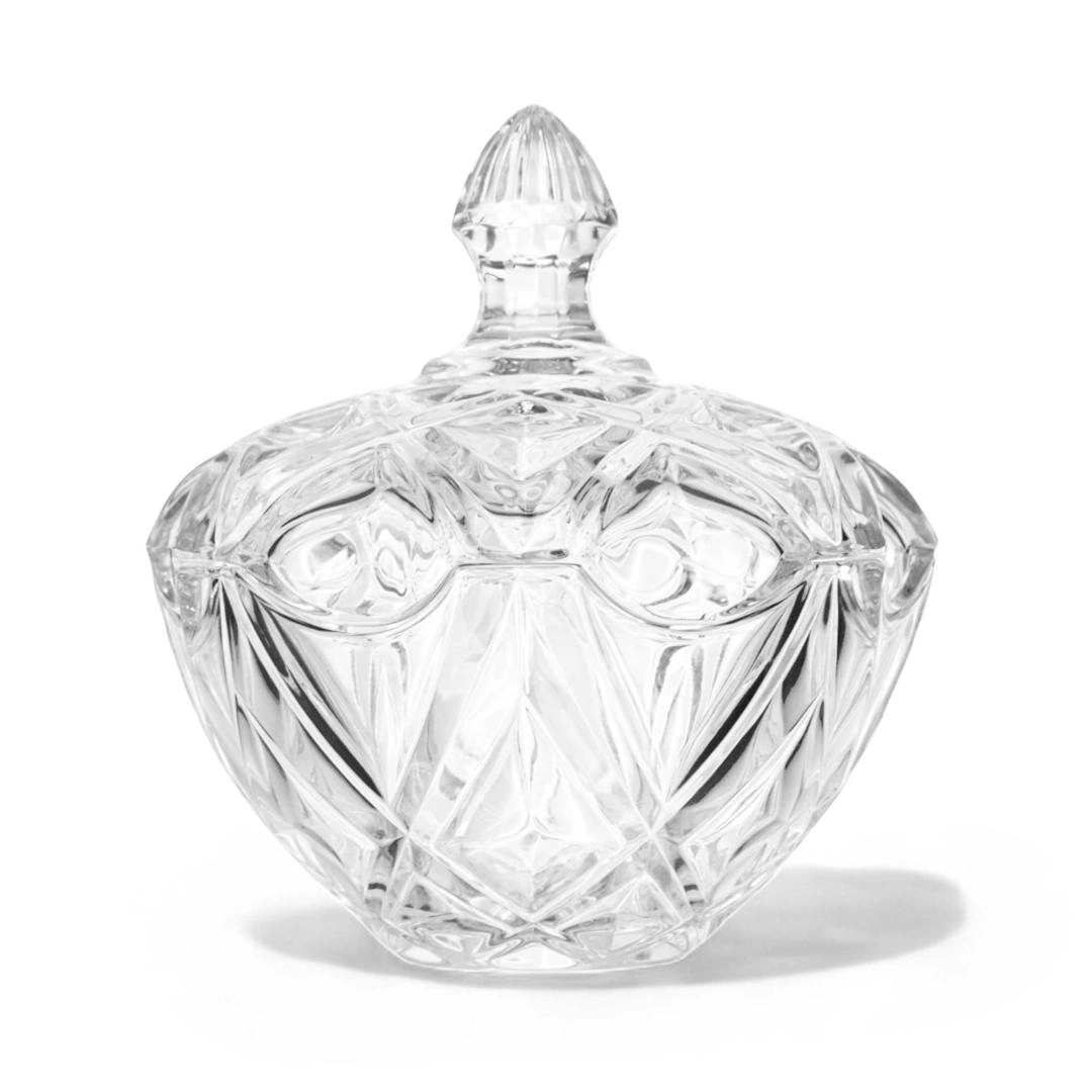 Bomboniere Star 13cm C/ Tampa Vidro Lyor Design