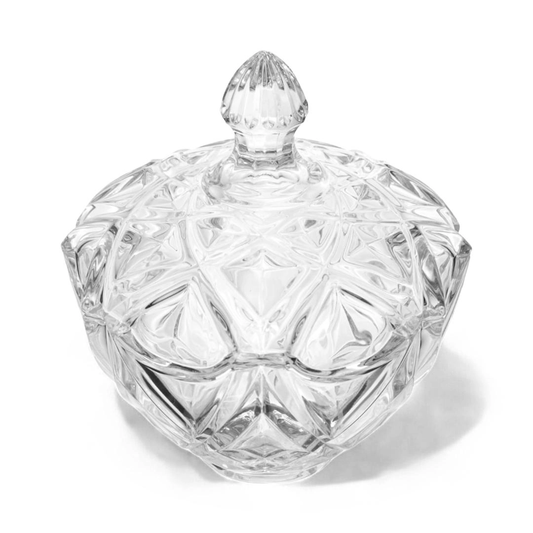 Bomboniere Star 13cm C/ Tampa Vidro Lyor Design