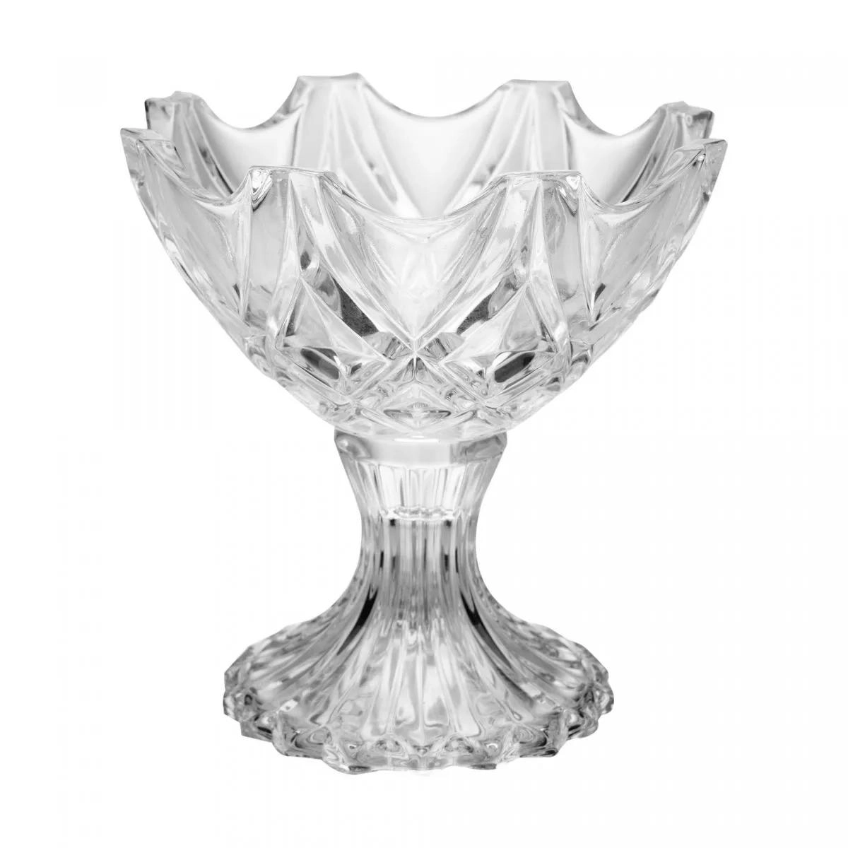 Bomboniere Star 29cm C/ Tampa Vidro Lyor Design