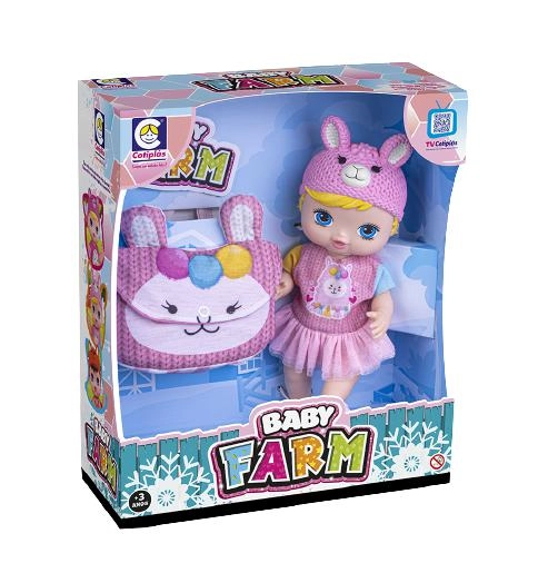 Boneca Baby Farm Lhama Cotiplas