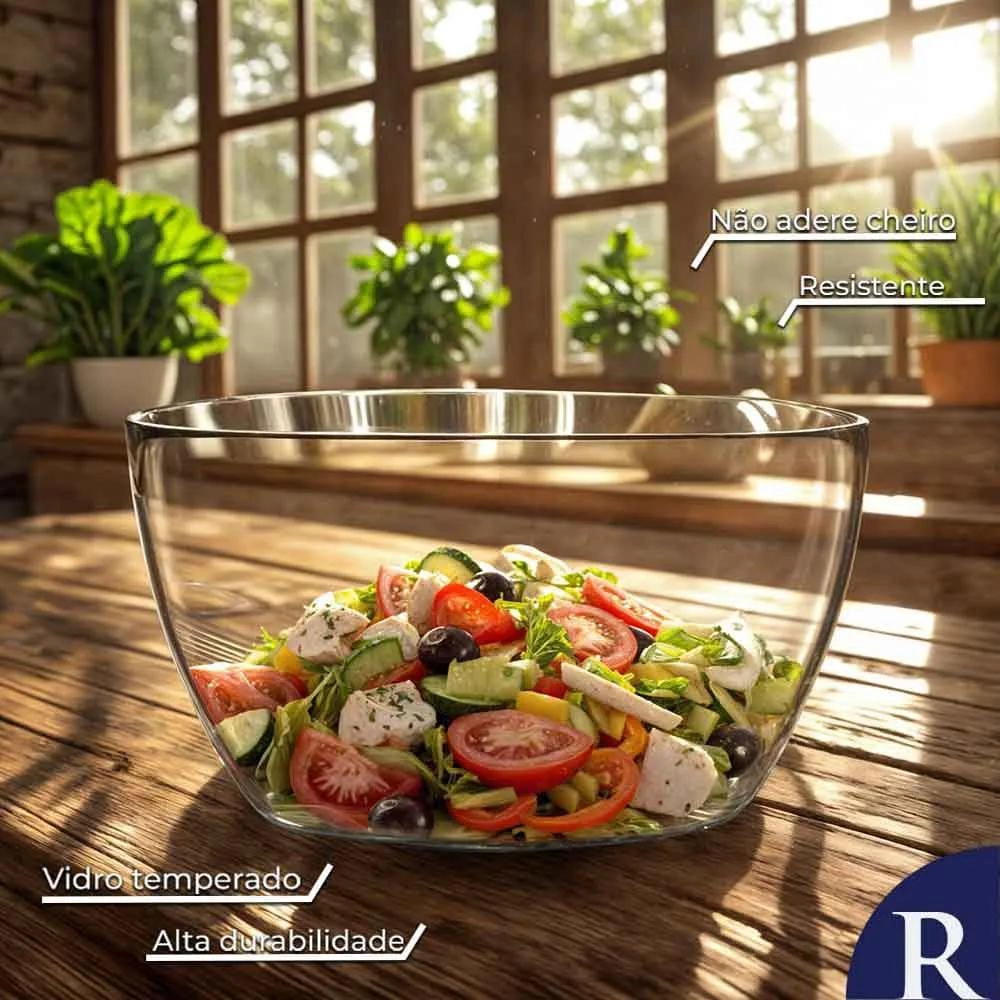 Bowl Tropical Gourmet grande em vidro - Ruvolo