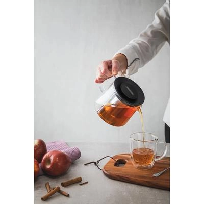 Bule Cha 61762/090 Conico 900ml Vidro/Inox Tramontina