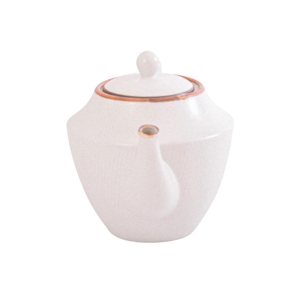 Bule Talita 950ml Porcelana Mai Home- Branco