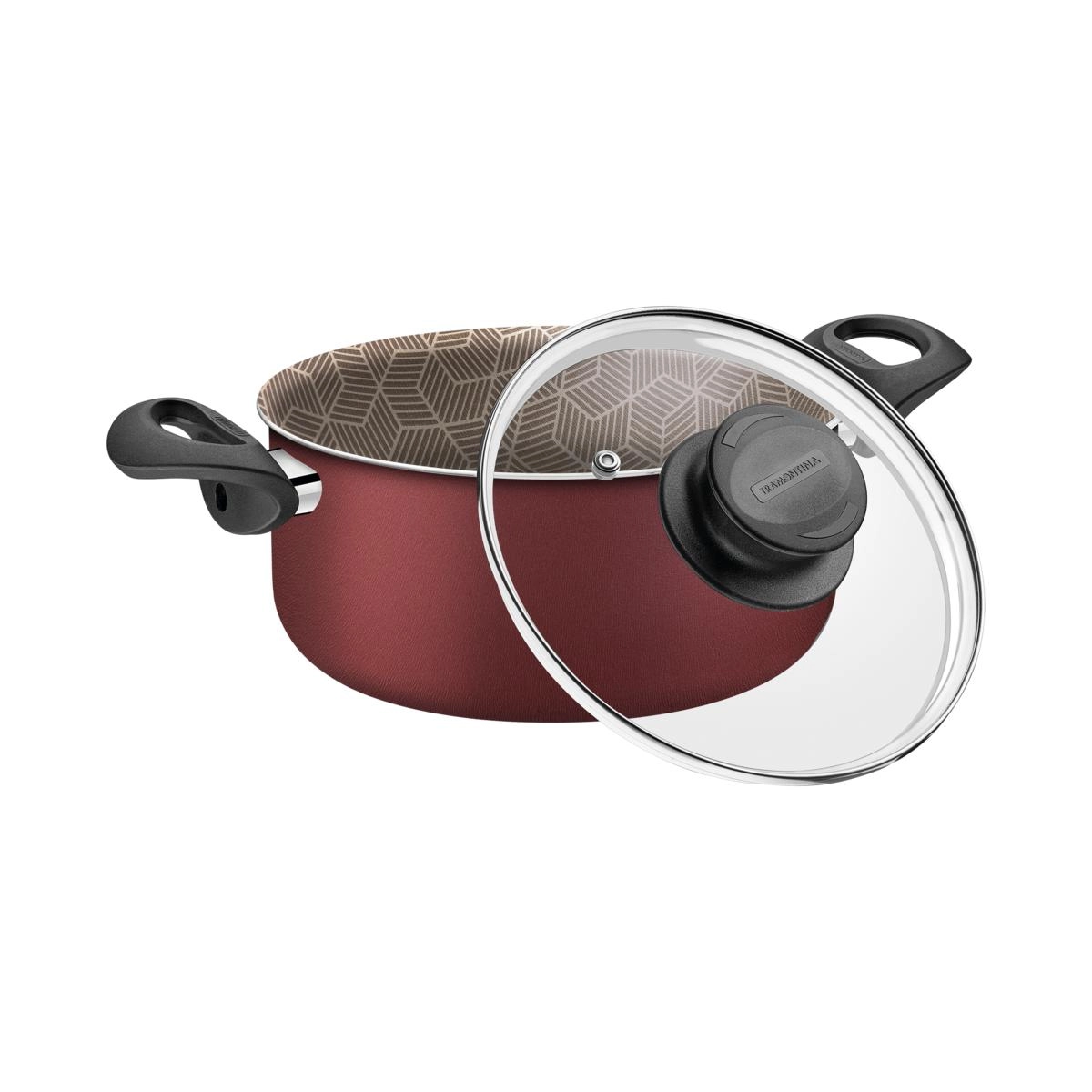 Caçarola Paris 22 cm 3,8 Litros Tramontina - Vermelho