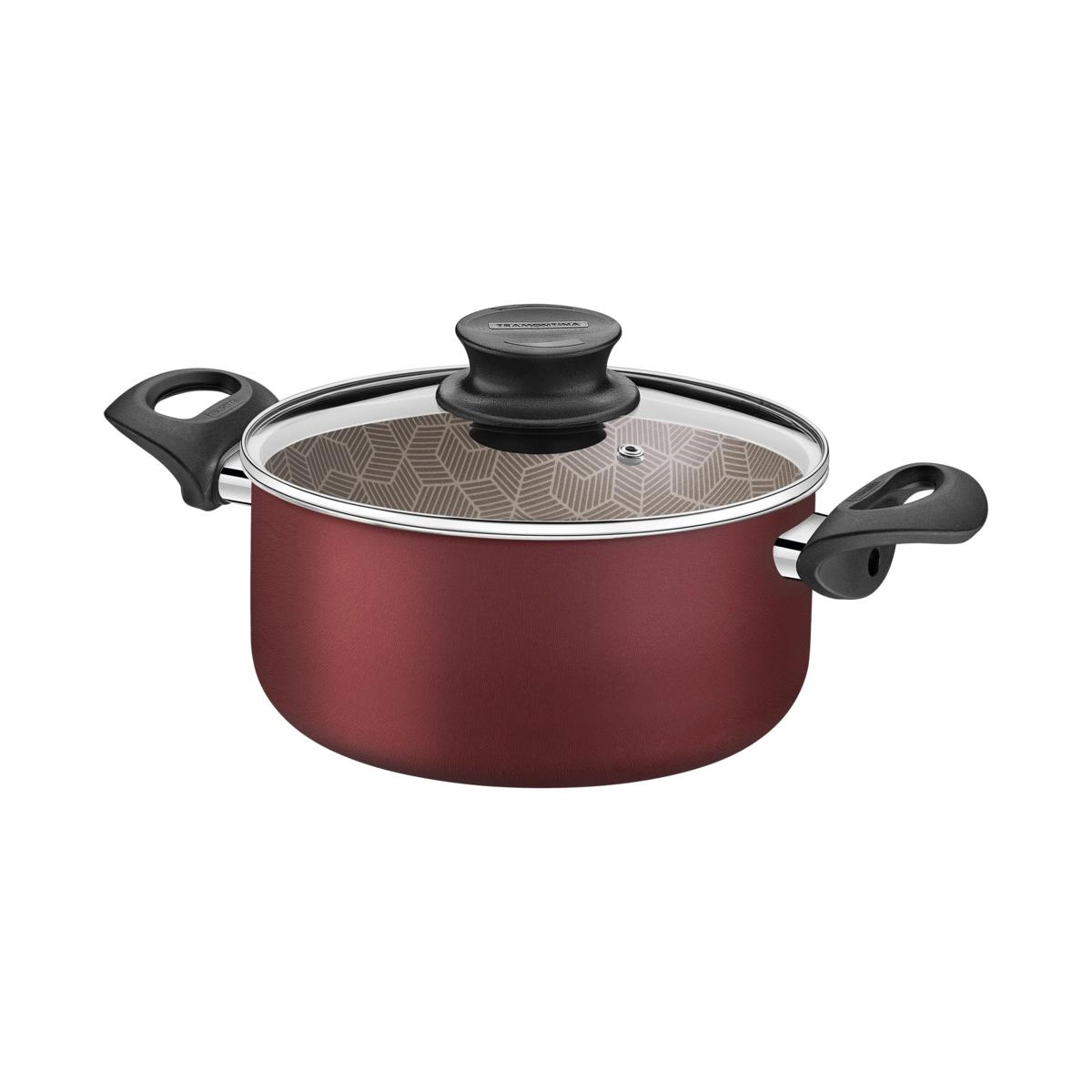 Caçarola Paris 22 cm 3,8 Litros Tramontina - Vermelho 