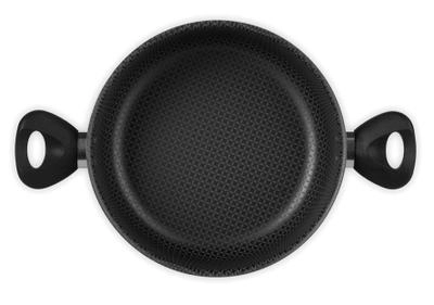 Cacarola 53222 Gourmet 22cm 3,9lts Tampa Vidro Multiflon