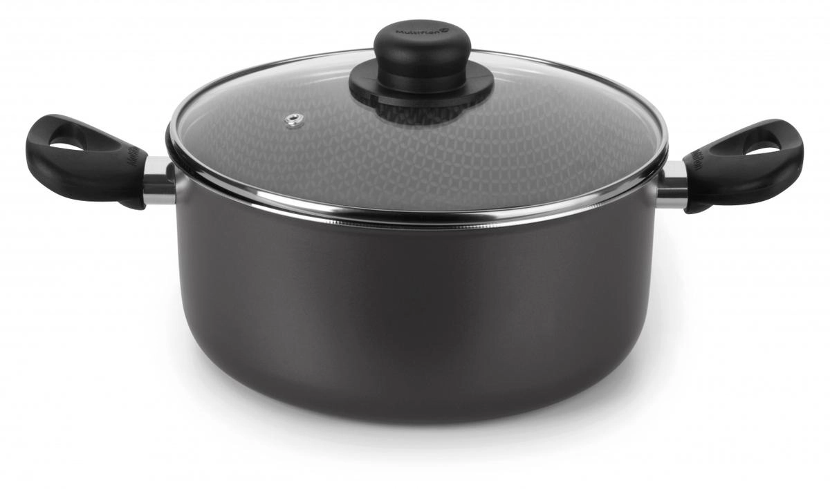 Cacarola Gourmet 16cm 1,4lts Tp Vidro Multiflon