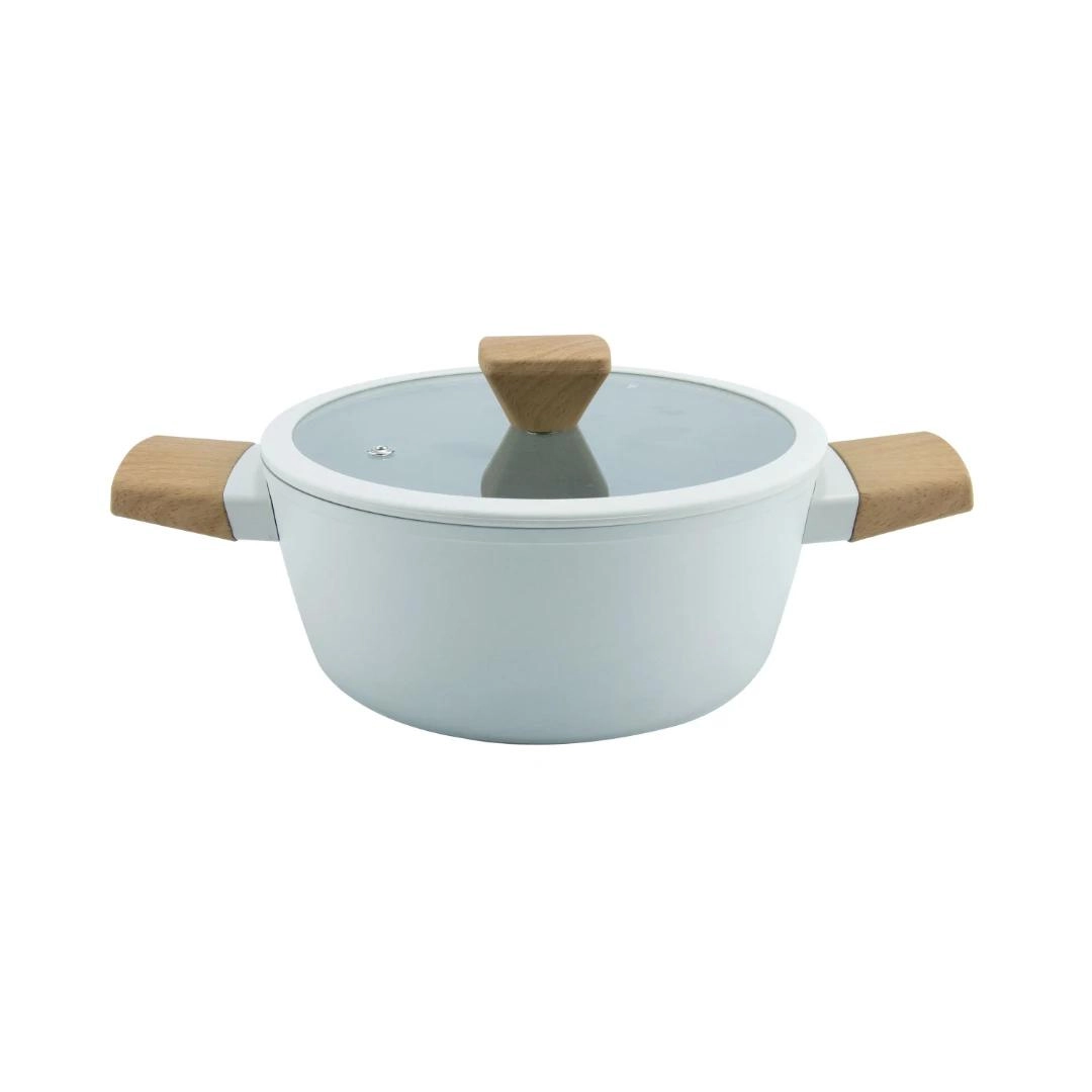 Cacarola Inducao Norma 22cm 3l Cinza Tp Vidro Rev Ceramico Fullfit