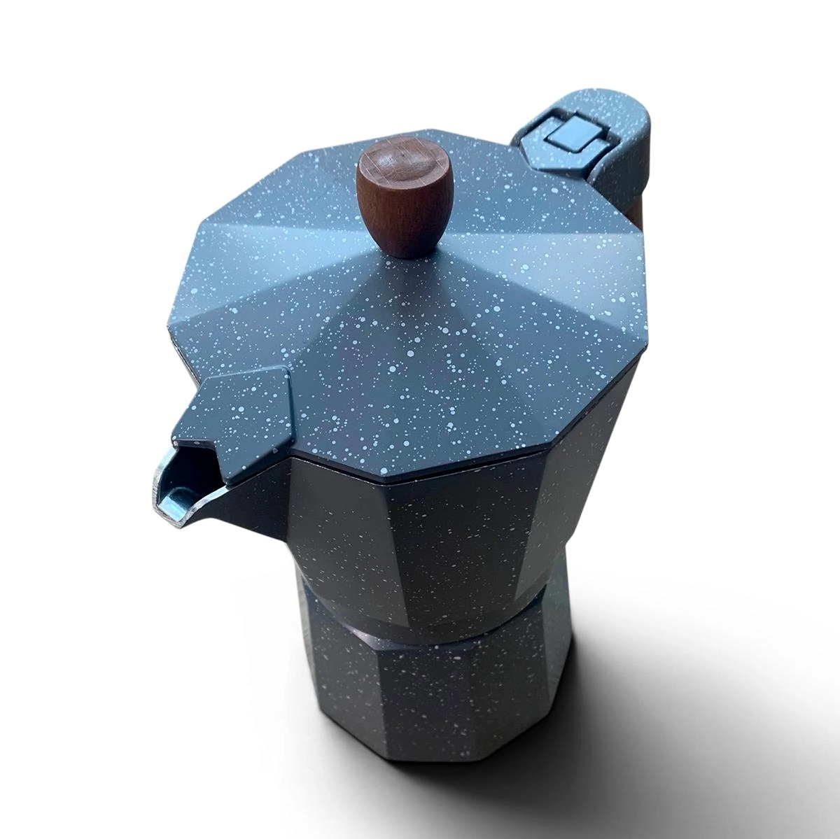 Cafete Itataliana Soft Touch Cinza 400 ml Vista Home