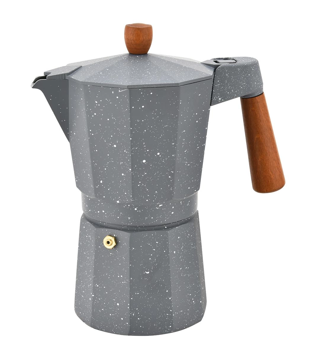 Cafete Itataliana Soft Touch Cinza 400 ml Vista Home