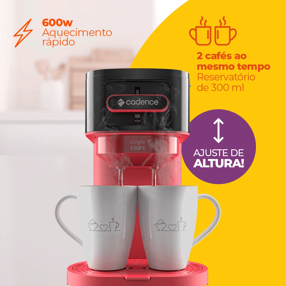Cafeteira Single Up 220v Cadence