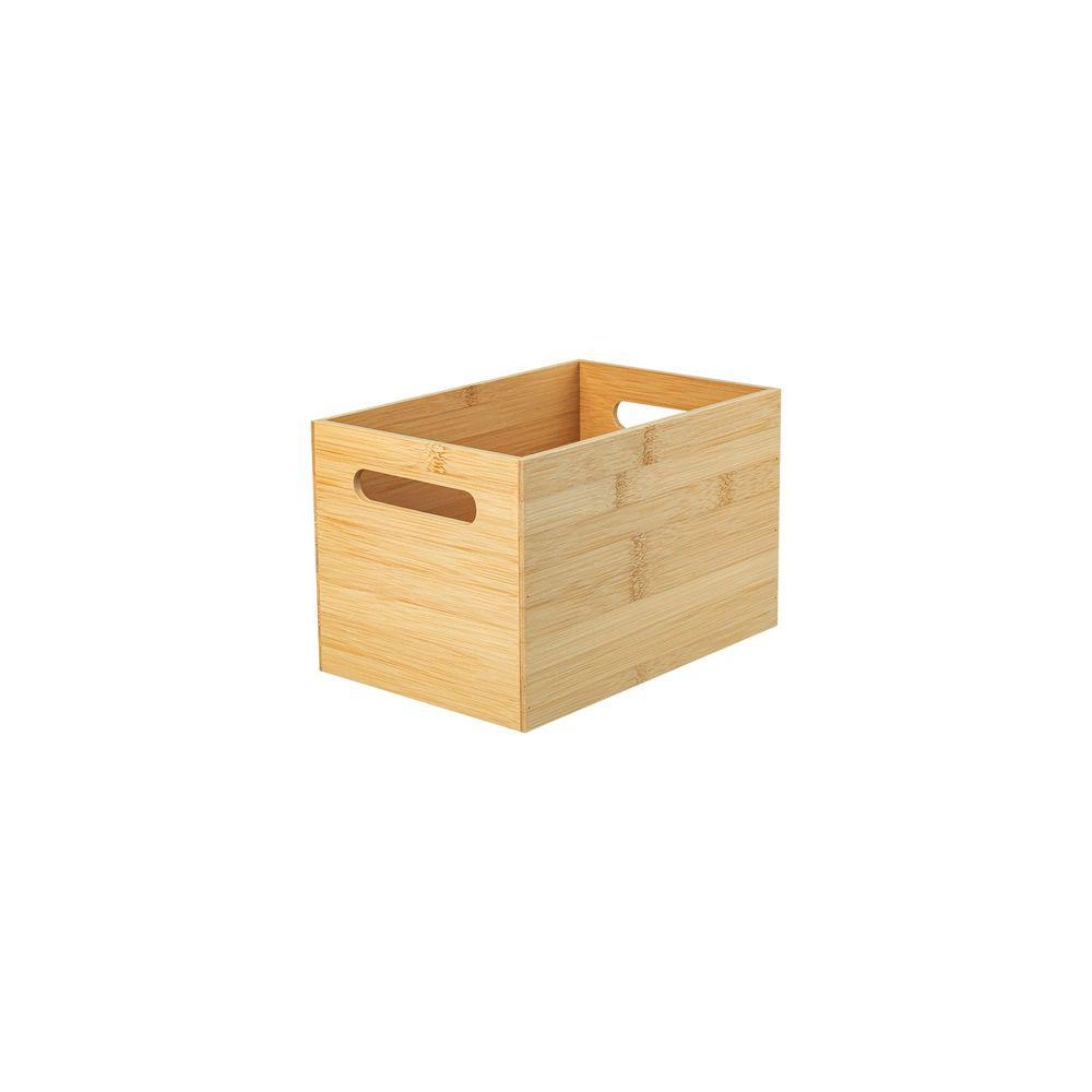 Caixa Organizadora Bambu 16 x 24 x 15 cm Martiplast Ou