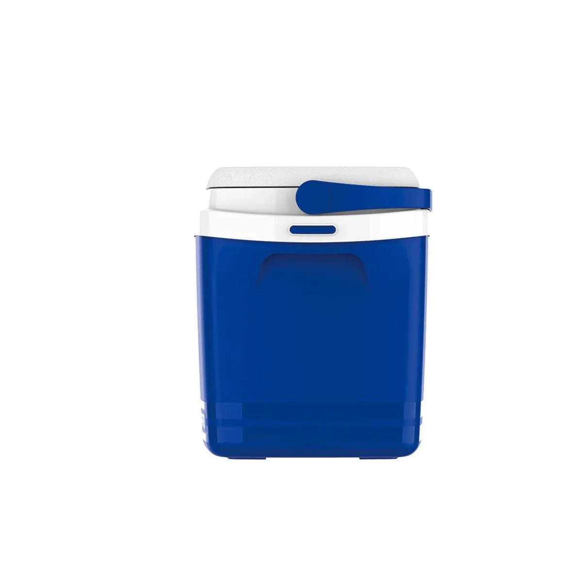 Caixa térmica tropical 32L com tampa rápida e alça retrátil azul - Soprano