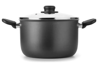 Caldeirão Gourmet 24 cm 6,5 Litros com Tampa de Vidro Multiflon 