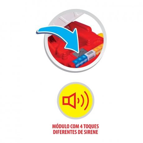 Caminhão de Bombeiro Grande Mercotoys