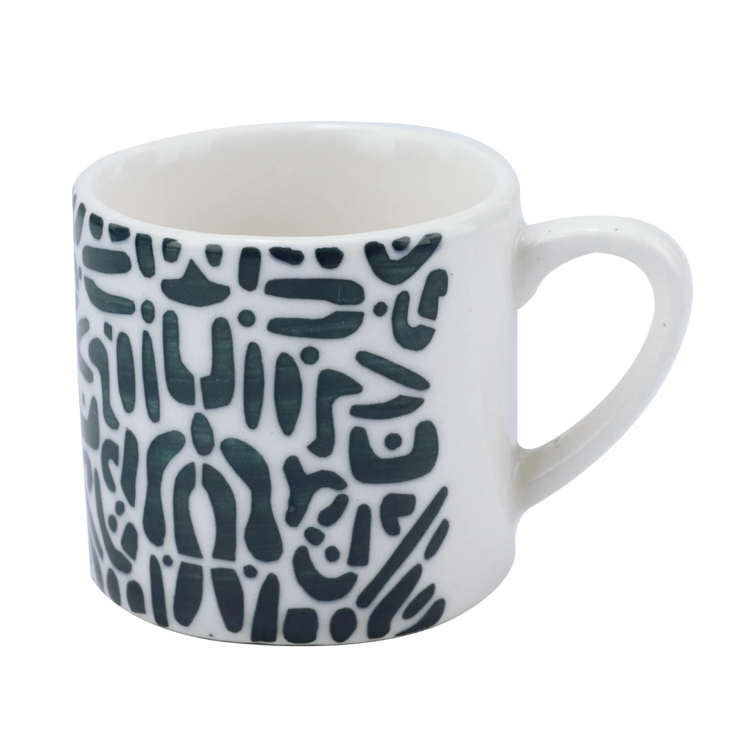 Caneca Zoe 90ml Ceramica Fullfit - Azul