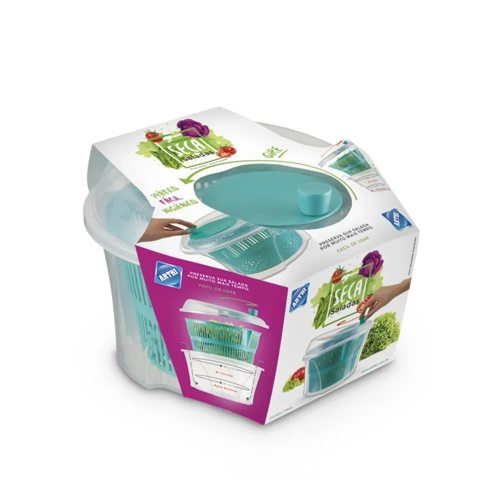 Centrífuga para salada Menta 4,5 L - Arthi