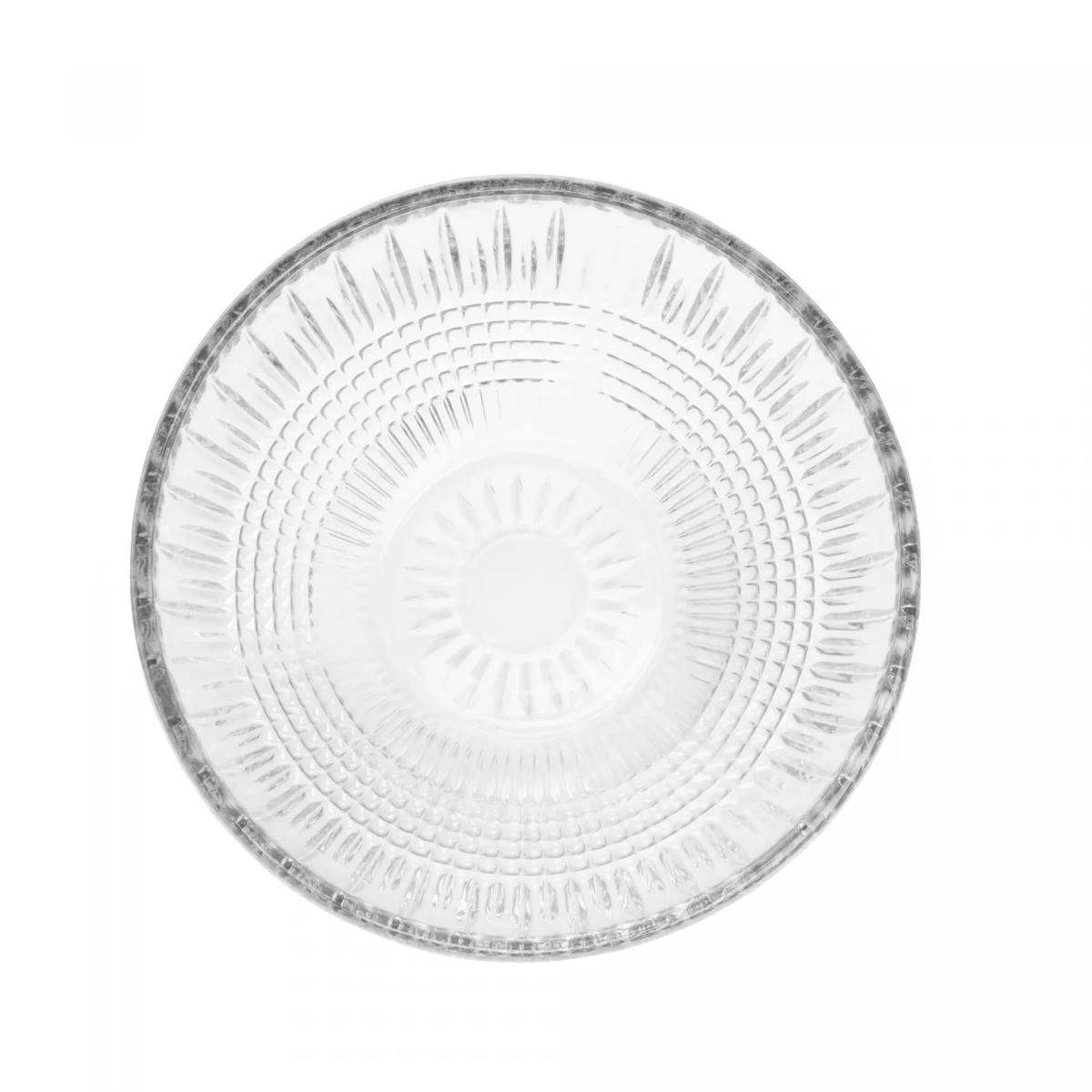 Centro de mesa de cristal e chumbo Queen 25 cm - Rojemac