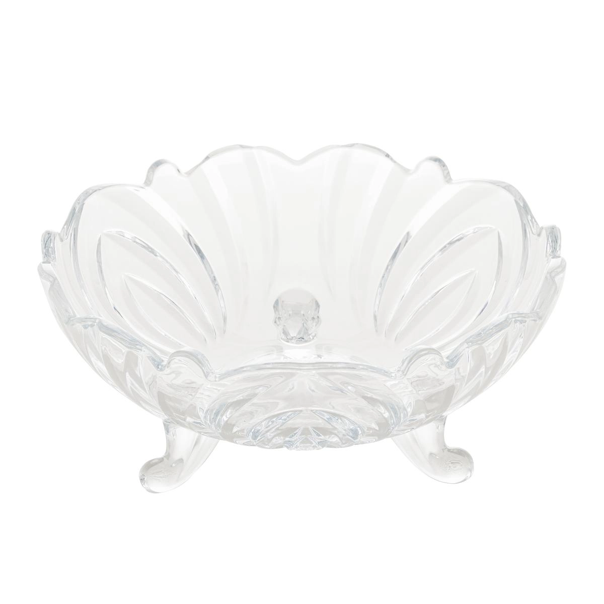 CENTRO MESA 7081 FRUIT 23CM CRISTAL LYOR DESIGN