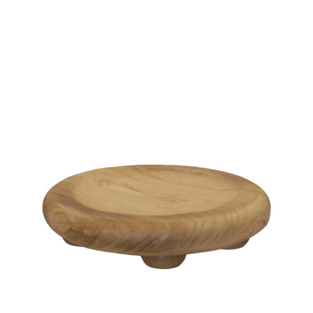 Centro Mesa Paula 35cm Madeira Mai Home